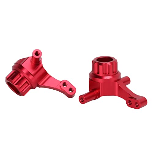 Saluaqui Premium Aluminiumlegierung Vorderen Knöchel Arm Lenkung für TT02 1/10 RC -Auto, Verbessertes Auftriebs -Upgrade Teil, Blue (Rot) von Saluaqui