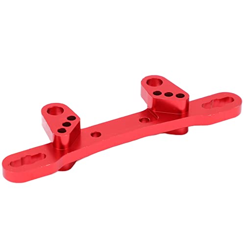 Saluaqui RC Schockdämpferturm Aluminiumlegierung RC Schockturm Dämpfer Mount für TT02 Upgrade - Robustes und Leichtes Design Blau (Rot) von Saluaqui