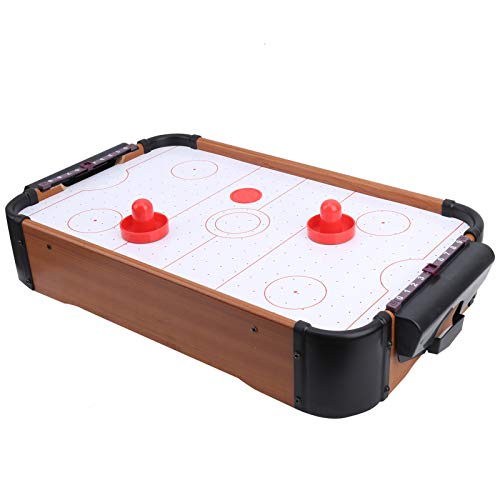 Saluaqui Tragbares Tischlufthockeyspiel mit Kleinem Motor | Desktop Eltern-Kind Interaktives Spielzeug | Kompakte Größe für Kleine Tische | Beinhaltet 2 Pucks und 2 Knöpfe Saluaqui Tragbares Tischlufthockeyspiel mit Kleinem Motor | Desktop Eltern-Kind Interaktives Spielzeug | Kompakte Größe für Kleine Tische | Beinhaltet 2 Pucks und 2 Knöpfe von Saluaqui