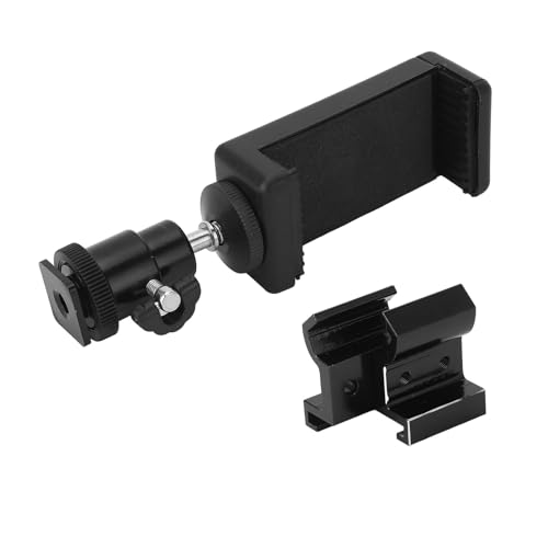 Saluaqui Universal Sender -Telefonmontage Kompatibel mit TX TQI | Einstellbares Design für Telefone über 5,5 Zoll | Langlebige Aluminiumlegierungs -Basis in Rot (Black) von Saluaqui