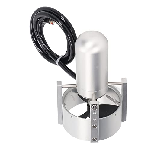 Saluaqui Vollversiegeltes Unterwassermesser Aluminiumlegierung CNC Bürstenloser Kraftmesser für RC -Boot und ROV (CW) von Saluaqui