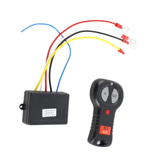 Saluaqui Wireless 12 V Winch Fernbedienungsregel-Set mit Hochleistungs-Elektro-Single-Switch für LKWs, ATVs und SUVs-Ferngeschäftsbetrieb & Einfache Installation Saluaqui Wireless 12 V Winch Fernbedienungsregel-Set mit Hochleistungs-Elektro-Single-Switch für LKWs, ATVs und SUVs-Ferngeschäftsbetrieb & Einfache Installation von Saluaqui