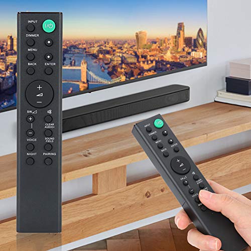 Saluaqui Zuverlässiger RMT AH101U Fernbedienungsersatz für Soundbar | Ideal für HT CT380 HT CT780 SA CT380 | Langstrecken 10m/33 Fuß mit Komfortables Design | Premium -ABS -Material Saluaqui Zuverlässiger RMT AH101U Fernbedienungsersatz für Soundbar | Ideal für HT CT380 HT CT780 SA CT380 | Langstrecken 10m/33 Fuß mit Komfortables Design | Premium -ABS -Material von Saluaqui