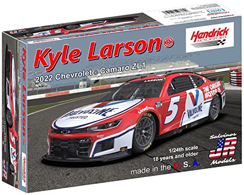 Salvinos JR Models HMC2022KLV Camaro ZL1 Modellbausatz aus Kunststoff, Maßstab 1:24, 2022, Montage erforderlich Salvinos JR Models HMC2022KLV Camaro ZL1 Modellbausatz aus Kunststoff, Maßstab 1:24, 2022, Montage erforderlich von Salvinos Jr Models