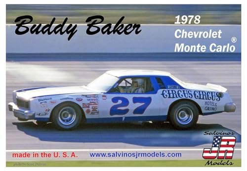 Salvinos Jr Models BBMC1978O 1/25 Buddy Baker #27, Chevrolet, 1978 Modellbausatz, Modellbauzubehör, Mehrfarbig Salvinos Jr Models BBMC1978O 1/25 Buddy Baker #27, Chevrolet, 1978 Modellbausatz, Modellbauzubehör, Mehrfarbig von Salvinos Jr Models