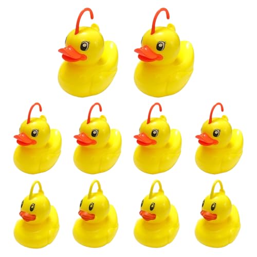 Enten Angeln | 10 Stück Badespielzeuge Zum Angeln | Enten Angelns Spiel Wasser | Entenangeln Spiel Wassers groß | Lustige Badewannenspielzeug, Schwimmbadspielzeug für Wassers Pool & Jahrmarkt Enten Angeln | 10 Stück Badespielzeuge Zum Angeln | Enten Angelns Spiel Wasser | Entenangeln Spiel Wassers groß | Lustige Badewannenspielzeug, Schwimmbadspielzeug für Wassers Pool & Jahrmarkt von Salyeeluly