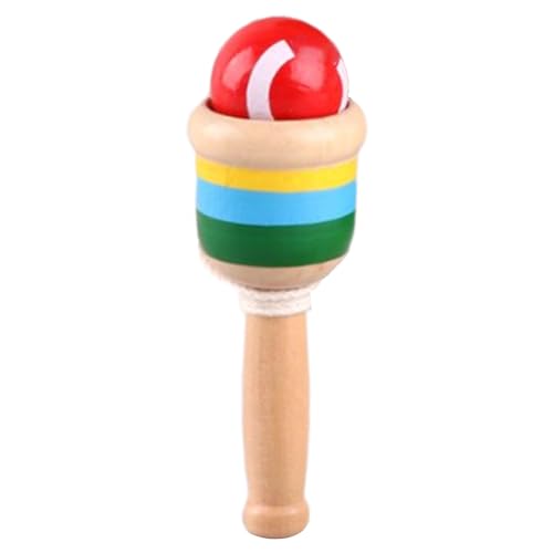 Holz Und Fang Ball - Hand Augen Koordination Fördern - Tragbares Werfspiel Für Kinder Mädchen Ostern Picknick Camping Geburtstag Schule von Salyeeluly