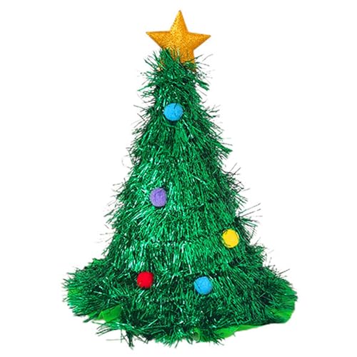Salyeeluly Weihnachtsbaum Hut | Grüner Filz Weihnachtsbaum Hut Für Damen Und Herren | Weihnachtsbaummütze für Erwachsene | Weihnachten Partys Hut Für Weihnachten, Karneval, Unisex Salyeeluly Weihnachtsbaum Hut | Grüner Filz Weihnachtsbaum Hut Für Damen Und Herren | Weihnachtsbaummütze für Erwachsene | Weihnachten Partys Hut Für Weihnachten, Karneval, Unisex von Salyeeluly