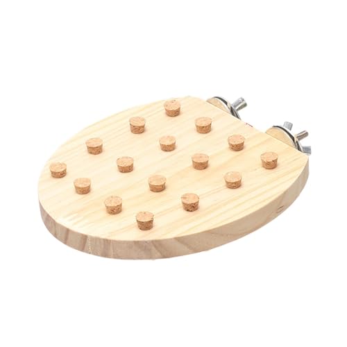 Vogelanreicherung Spielzeug, Vogelkauspielzeug - Pädagogische Kauen -Block -Shotet -Trainingsspiele - Kompaktes Holzbrett -Vogelspielplatz für Simporien Sittiche Vogelanreicherung Spielzeug, Vogelkauspielzeug - Pädagogische Kauen -Block -Shotet -Trainingsspiele - Kompaktes Holzbrett -Vogelspielplatz für Simporien Sittiche von Salyeeluly