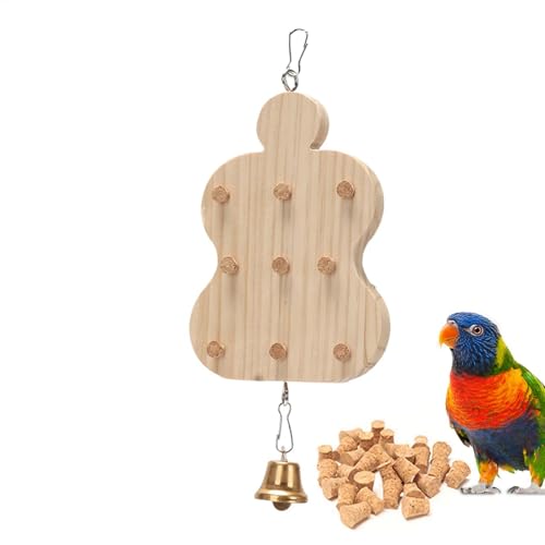 Vogelkauenspielzeug, Papageienkauspielzeug, Pädagogische Kauen -Block -Shotet -Trainingsspiele, Robustes Vogelspielplatz Tieraktivitätsspiel für Simporien Sittiche Vogelkauenspielzeug, Papageienkauspielzeug, Pädagogische Kauen -Block -Shotet -Trainingsspiele, Robustes Vogelspielplatz Tieraktivitätsspiel für Simporien Sittiche von Salyeeluly