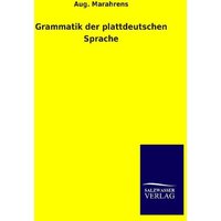 Grammatik der plattdeutschen Sprache von Salzwasser