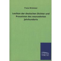 Lexikon der deutschen Dichter und Prosaisten des neunzehnten Jahrhunderts von Salzwasser