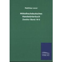 Mittelhochdeutsches Handwörterbuch von Salzwasser