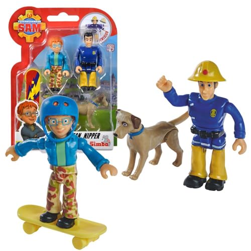 Elvis, Norman, Nipper | Spiel-Figuren Set | Feuerwehrmann Sam | Simba von PGONA