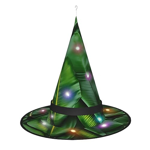 Bananenblätter Hexenhut für Erwachsene - Halloween Kostüm Zubehör & Maskerade Essential - Ideal für festliche Feiern Bananenblätter Hexenhut für Erwachsene - Halloween Kostüm Zubehör & Maskerade Essential - Ideal für festliche Feiern von SamLng