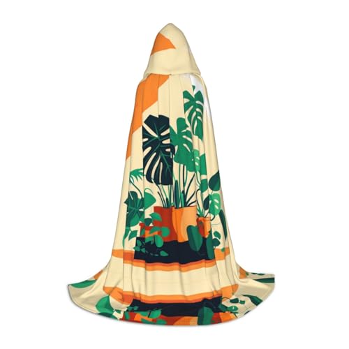 Cartoon Turtle Back Bamboo Hooded Cloak - Rollenspiel Kostüm für Teenager geeignet für Cosplay, Weihnachten, Halloween, Ostern, Karneval von SamLng