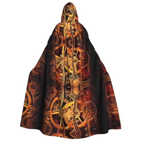 Cooler Steampunk-Umhang mit Kapuze, für Erwachsene, Damen, Herren, Rollenspiel-Kostüm, perfekt für Halloween, Ostern, Karneval und Partys Cooler Steampunk-Umhang mit Kapuze, für Erwachsene, Damen, Herren, Rollenspiel-Kostüm, perfekt für Halloween, Ostern, Karneval und Partys von SamLng