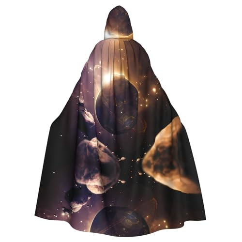 Cosmic Shining Planet Kapuzenumhang für Erwachsene - Bequemer und langlebiger Kapuzenumhang für Halloween, Ostern, Karneval, Weihnachten Cosmic Shining Planet Kapuzenumhang für Erwachsene - Bequemer und langlebiger Kapuzenumhang für Halloween, Ostern, Karneval, Weihnachten von SamLng