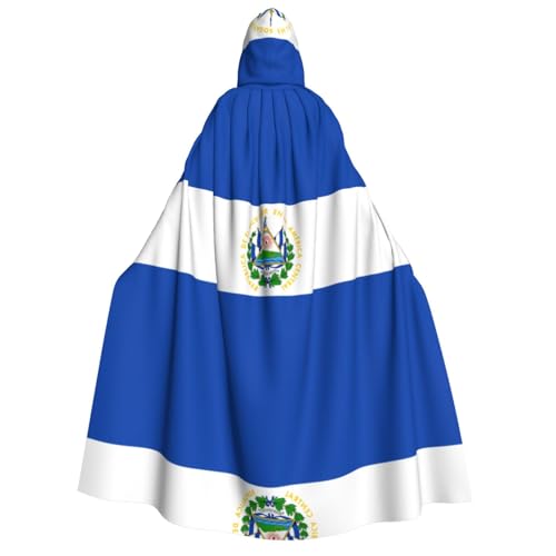 El Salvador Kapuzenumhang Erwachsene - Universal Rollenspiel Kostüm Cosplay Umhang Robe - Perfekt für Halloween, Ostern, Karneval El Salvador Kapuzenumhang Erwachsene - Universal Rollenspiel Kostüm Cosplay Umhang Robe - Perfekt für Halloween, Ostern, Karneval von SamLng