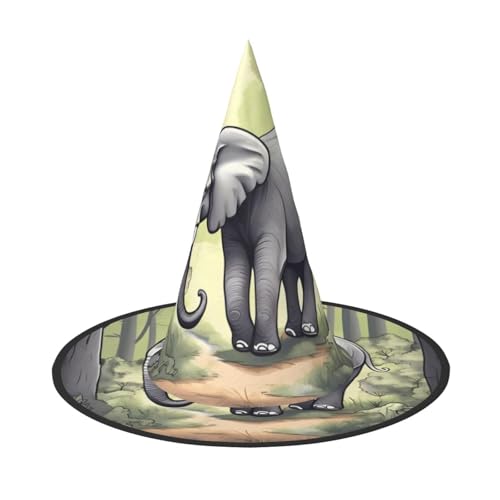 Gehender Elefant Erwachsene Halloween Kostüm Hut - Hexenhut Party Zubehör - Faltbar für Weihnachten, Ostern & Halloween Gehender Elefant Erwachsene Halloween Kostüm Hut - Hexenhut Party Zubehör - Faltbar für Weihnachten, Ostern & Halloween von SamLng