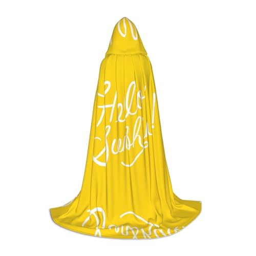 Goodlooking Hello Sunshine Kapuzenumhang - Rollenspiel Kostüm für Teenager geeignet für Cosplay, Weihnachten, Halloween, Ostern, Karneval Goodlooking Hello Sunshine Kapuzenumhang - Rollenspiel Kostüm für Teenager geeignet für Cosplay, Weihnachten, Halloween, Ostern, Karneval von SamLng