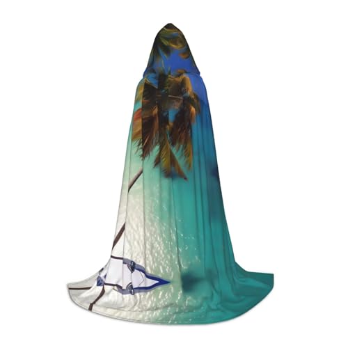 Kokosnuss-Strand-Kapuzenumhang – perfekt für Weihnachten, Halloween, Ostern, Karneval und Cosplay Kokosnuss-Strand-Kapuzenumhang – perfekt für Weihnachten, Halloween, Ostern, Karneval und Cosplay von SamLng