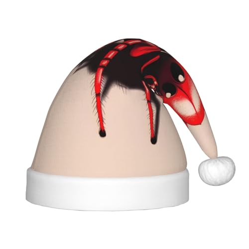 Niedliche kleine rote Spinne Weihnachtsmütze – klassische Weihnachtsmann- und Neujahrsparty-Kopfbedeckung – perfekt für Feiertage, Halloween Niedliche kleine rote Spinne Weihnachtsmütze – klassische Weihnachtsmann- und Neujahrsparty-Kopfbedeckung – perfekt für Feiertage, Halloween von SamLng
