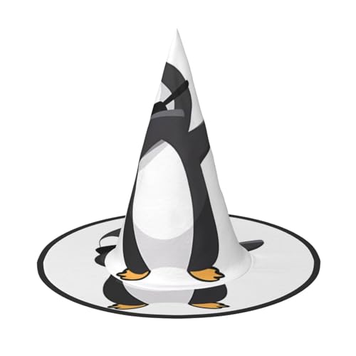 Pinguin Dabbing Erwachsene Halloween Kostüm Hut - Hexenhut Party Zubehör - Faltbar für Weihnachten, Ostern & Halloween Pinguin Dabbing Erwachsene Halloween Kostüm Hut - Hexenhut Party Zubehör - Faltbar für Weihnachten, Ostern & Halloween von SamLng