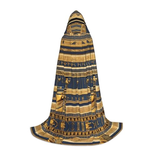 SamLng Ägyptische Pharaonische Fresken Kapuzenumhang - Rollenspiel Kostüm für Teenager geeignet für Cosplay, Weihnachten, Halloween, Ostern, Karneval SamLng Ägyptische Pharaonische Fresken Kapuzenumhang - Rollenspiel Kostüm für Teenager geeignet für Cosplay, Weihnachten, Halloween, Ostern, Karneval von SamLng