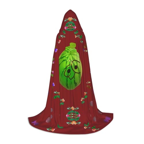 SamLng Big Eye Wassermelone Kapuzenumhang – perfekt für Weihnachten, Halloween, Ostern, Karnevalsparty und Cosplay-Bühnenkostüme SamLng Big Eye Wassermelone Kapuzenumhang – perfekt für Weihnachten, Halloween, Ostern, Karnevalsparty und Cosplay-Bühnenkostüme von SamLng