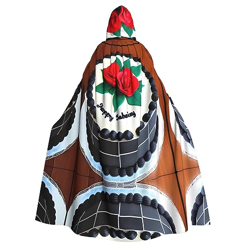 SamLng Delicious Cakes Kapuzenumhang für Erwachsene - Bequemer und langlebiger Kapuzenumhang für Halloween, Ostern, Karneval, Weihnachten SamLng Delicious Cakes Kapuzenumhang für Erwachsene - Bequemer und langlebiger Kapuzenumhang für Halloween, Ostern, Karneval, Weihnachten von SamLng