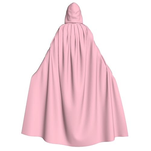 SamLng Einfarbiger rosa Kapuzenumhang – Rollenspiel-Kostüm für Erwachsene, Damen, Herren, perfekt für Halloween, Ostern, Karneval und Partys SamLng Einfarbiger rosa Kapuzenumhang – Rollenspiel-Kostüm für Erwachsene, Damen, Herren, perfekt für Halloween, Ostern, Karneval und Partys von SamLng