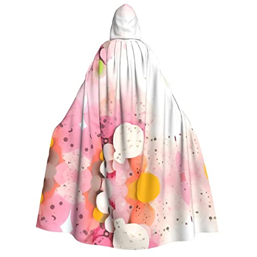 SamLng Farbiges Fragment-Papier-Kapuzenumhang – Erwachsenenkostüm für Damen und Herren, Rollenspiel-Kostüm – perfekt für Halloween, Ostern, Karneval und Partys SamLng Farbiges Fragment-Papier-Kapuzenumhang – Erwachsenenkostüm für Damen und Herren, Rollenspiel-Kostüm – perfekt für Halloween, Ostern, Karneval und Partys von SamLng