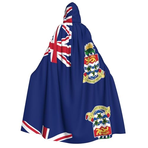 SamLng Flagge der Kaimaninseln Kapuzenumhang Erwachsene - Universal Rollenspiel Kostüm Cosplay Umhang Robe - Perfekt für Halloween, Ostern, Karneval SamLng Flagge der Kaimaninseln Kapuzenumhang Erwachsene - Universal Rollenspiel Kostüm Cosplay Umhang Robe - Perfekt für Halloween, Ostern, Karneval von SamLng