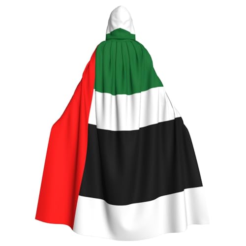 SamLng Flagge der Vereinigten Arabischen Emirate Kapuzenumhang – Rollenspiel Kostüm für Erwachsene Cosplay – perfekt für Weihnachten, Zauberer, Magier Motto-Partys SamLng Flagge der Vereinigten Arabischen Emirate Kapuzenumhang – Rollenspiel Kostüm für Erwachsene Cosplay – perfekt für Weihnachten, Zauberer, Magier Motto-Partys von SamLng