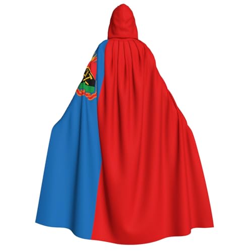 SamLng Flagge von Kemerovo Kapuzenumhang Erwachsene - Universal Rollenspiel Kostüm Cosplay Umhang Robe - Perfekt für Halloween, Ostern, Karneval SamLng Flagge von Kemerovo Kapuzenumhang Erwachsene - Universal Rollenspiel Kostüm Cosplay Umhang Robe - Perfekt für Halloween, Ostern, Karneval von SamLng