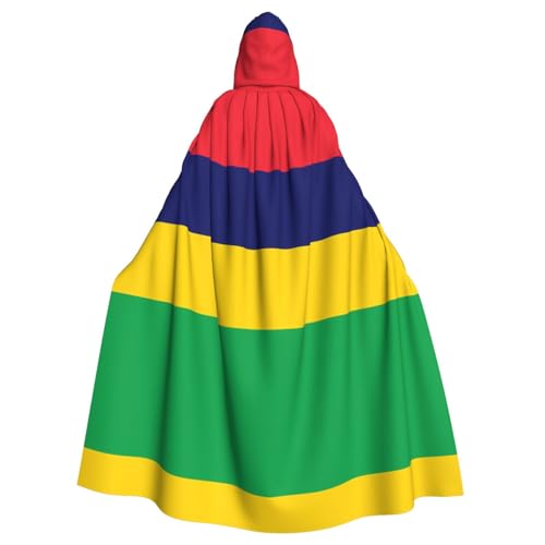 SamLng Flagge von Mauritius Kapuzenumhang – Rollenspiel Kostüm für Erwachsene Cosplay – perfekt für Weihnachten, Zauberer, Magier Motto-Partys SamLng Flagge von Mauritius Kapuzenumhang – Rollenspiel Kostüm für Erwachsene Cosplay – perfekt für Weihnachten, Zauberer, Magier Motto-Partys von SamLng