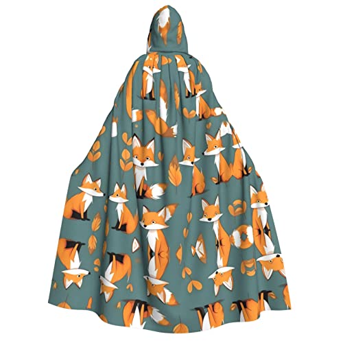 SamLng Gelber Fuchs Kapuzenumhang – Erwachsene Damen Herren Rollenspiel-Kostüm – perfekt für Halloween, Ostern, Karneval und Partys SamLng Gelber Fuchs Kapuzenumhang – Erwachsene Damen Herren Rollenspiel-Kostüm – perfekt für Halloween, Ostern, Karneval und Partys von SamLng