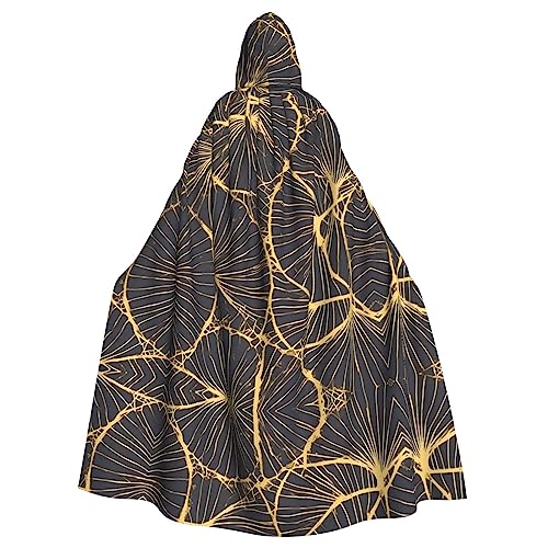 SamLng Golden Leaf Kapuzenumhang für Erwachsene - Bequemer und langlebiger Kapuzenumhang für Halloween, Ostern, Karneval, Weihnachten SamLng Golden Leaf Kapuzenumhang für Erwachsene - Bequemer und langlebiger Kapuzenumhang für Halloween, Ostern, Karneval, Weihnachten von SamLng