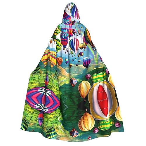 SamLng Heißluftballons Kapuzenumhang Erwachsene - Universal Rollenspiel Kostüm Cosplay Umhang Robe - Perfekt für Halloween, Ostern, Karneval SamLng Heißluftballons Kapuzenumhang Erwachsene - Universal Rollenspiel Kostüm Cosplay Umhang Robe - Perfekt für Halloween, Ostern, Karneval von SamLng