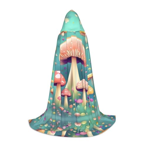 SamLng Hübsche kleine Pilze Kapuzenumhang - Rollenspiel-Kostüm für Teenager, geeignet für Cosplay, Weihnachten, Halloween, Ostern, Karneval SamLng Hübsche kleine Pilze Kapuzenumhang - Rollenspiel-Kostüm für Teenager, geeignet für Cosplay, Weihnachten, Halloween, Ostern, Karneval von SamLng