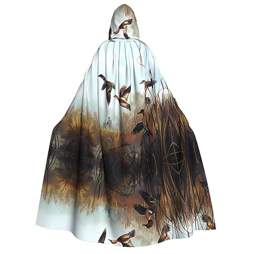 SamLng Jagdumhang mit Kapuze, für Erwachsene, Damen, Herren, Rollenspiel-Kostüm, perfekt für Halloween, Ostern, Karneval und Partys SamLng Jagdumhang mit Kapuze, für Erwachsene, Damen, Herren, Rollenspiel-Kostüm, perfekt für Halloween, Ostern, Karneval und Partys von SamLng