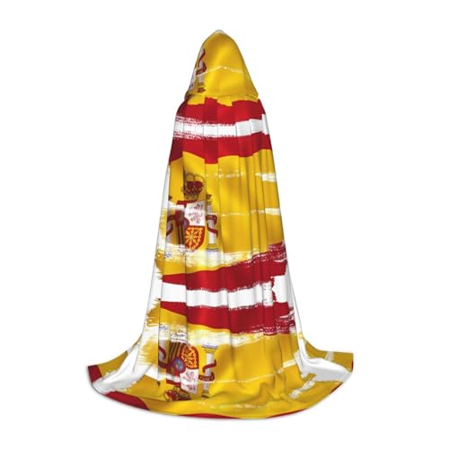 SamLng Kapuzenumhang mit Spanien-Flagge, perfekt für Weihnachten, Halloween, Ostern, Karnevalsparty und Cosplay-Bühnenkostüme SamLng Kapuzenumhang mit Spanien-Flagge, perfekt für Weihnachten, Halloween, Ostern, Karnevalsparty und Cosplay-Bühnenkostüme von SamLng