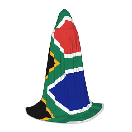SamLng Kapuzenumhang mit Südafrika-Flagge, perfekt für Weihnachten, Halloween, Ostern, Karneval und Cosplay SamLng Kapuzenumhang mit Südafrika-Flagge, perfekt für Weihnachten, Halloween, Ostern, Karneval und Cosplay von SamLng
