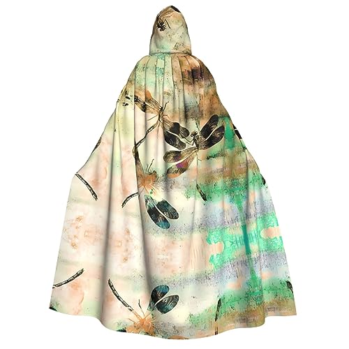 SamLng Libellen-Umhang mit Kapuze, Vintage-Stil, für Erwachsene, Damen, Herren, Rollenspiel-Kostüm, perfekt für Halloween, Ostern, Karneval und Partys SamLng Libellen-Umhang mit Kapuze, Vintage-Stil, für Erwachsene, Damen, Herren, Rollenspiel-Kostüm, perfekt für Halloween, Ostern, Karneval und Partys von SamLng