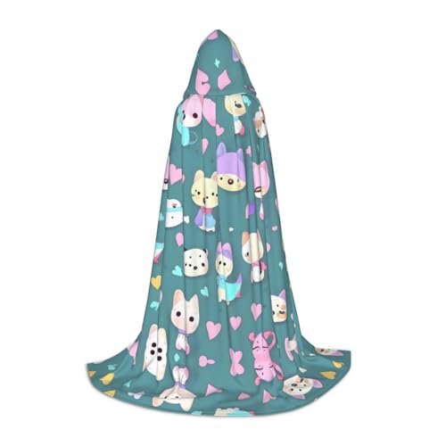 SamLng Niedlicher kleiner Fuchs Kapuzenumhang - Rollenspiel-Kostüm für Teenager, geeignet für Cosplay, Weihnachten, Halloween, Ostern, Karneval SamLng Niedlicher kleiner Fuchs Kapuzenumhang - Rollenspiel-Kostüm für Teenager, geeignet für Cosplay, Weihnachten, Halloween, Ostern, Karneval von SamLng