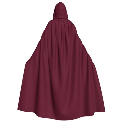 SamLng Reiner Weinroter Kapuzenumhang – Erwachsenenkostüm für Damen und Herren, Rollenspiel-Kostüm – perfekt für Halloween, Ostern, Karneval und Partys SamLng Reiner Weinroter Kapuzenumhang – Erwachsenenkostüm für Damen und Herren, Rollenspiel-Kostüm – perfekt für Halloween, Ostern, Karneval und Partys von SamLng