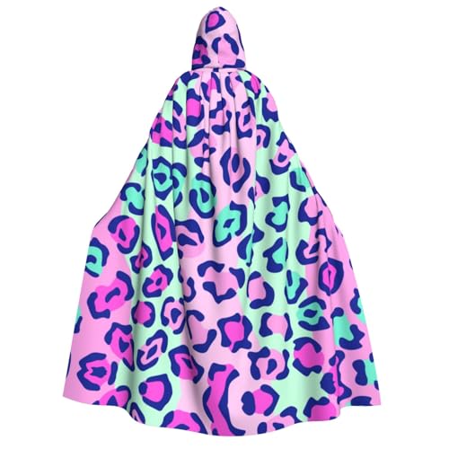 SamLng Rosa Lepard Kapuzenumhang für Erwachsene - Ideal für Cosplay, Weihnachten, Maskerade, Halloween, Ostern Karneval Partys SamLng Rosa Lepard Kapuzenumhang für Erwachsene - Ideal für Cosplay, Weihnachten, Maskerade, Halloween, Ostern Karneval Partys von SamLng