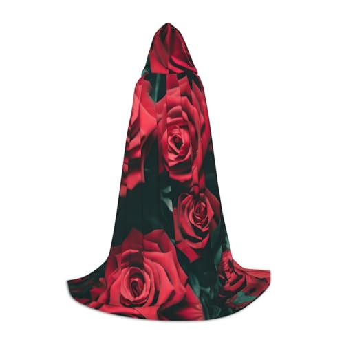 SamLng Roter Rosen-Kapuzenumhang – perfektes Kapuzen-Kostüm für Jugendliche – ideal für Cosplay, Weihnachten, Halloween SamLng Roter Rosen-Kapuzenumhang – perfektes Kapuzen-Kostüm für Jugendliche – ideal für Cosplay, Weihnachten, Halloween von SamLng