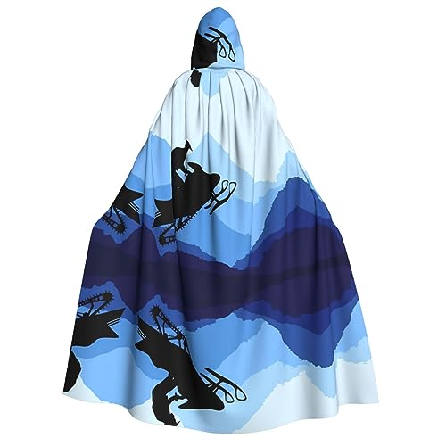 SamLng Schneemobil Kapuzenumhang Erwachsene - Universal Rollenspiel Kostüm Cosplay Umhang Robe - Perfekt für Halloween, Ostern, Karneval SamLng Schneemobil Kapuzenumhang Erwachsene - Universal Rollenspiel Kostüm Cosplay Umhang Robe - Perfekt für Halloween, Ostern, Karneval von SamLng